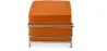  Square Footrest - Upholstered in Faux Leather - Kart image 7
