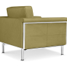 Buy Armchair with Armrests - Upholstered in Faux Leather - Town Olive 13180 in the United Kingdom