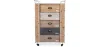 Wooden Chest of Drawers - Industrial Design - Joy image 7