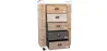 Wooden Chest of Drawers - Industrial Design - Joy image 7