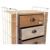 Buy Wooden Chest of Drawers - Industrial Design - Joy Natural wood 58845 home delivery