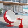 Ball Design Armchair - Upholstered in Faux Leather - Baller image 7