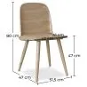 Wooden Dining Chair - Scandinavian Style - Berd image 7