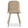 Buy Wooden chair Scandinavian style Berd Natural wood 58387 - in the UK