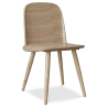 Buy Wooden chair Scandinavian style Berd Natural wood 58387 - prices