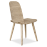 Buy Wooden chair Scandinavian style Berd Natural wood 58387 home delivery