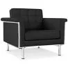 Armchair with armrests - Upholstered in leather - Town image 7