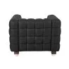 Armchair with Footrest - Upholstered in Padded Leather - Nubus image 7