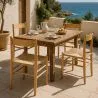 Wooden Dining Chair - Retro Design - Cawi image 7