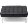 Design Bench - 2 seats - Upholstered in Leather - Konel image 7