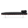 Buy Design Daybed - Upholstered in Faux Leather - Town Black 13228 at Privatefloor