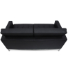 Buy Leather Upholstered Sofa - 2 Seater - Konel Black 13243 in the United Kingdom