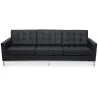 Leather Upholstered Sofa - 3 Seater - Konel image 7