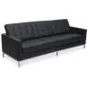 Leather Upholstered Sofa - 3 Seater - Konel image 7