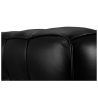 Buy Polyurethane Leather Upholstered Sofa - 3 Seater - Nubus  Black 13255 home delivery