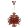 Bronze Ceiling Lamp - Artichoke Design Small Pendant Lamp - Atrich image 7