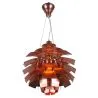 Bronze Ceiling Lamp - Artichoke Design Small Pendant Lamp - Atrich image 7