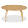 Buy Round Wooden coffee table - Ply Natural wood 13294 - prices