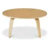 Round Wooden coffee table - Ply image 7