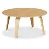 Round Wooden coffee table - Ply image 7