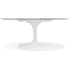 Buy Dining Table Round - 110cm - Marble - Tulip Marble 13302 - in the UK