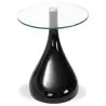 Designer Round Side Table - Glass - Lawa Bistro image 7