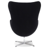 Buy Armchair with armrests - Fabric upholstery - Brave Black 13412 home delivery