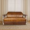 Leather Upholstered Sofa - 2 Seater - Churchill image 7