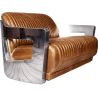 Leather Upholstered Sofa - 2 Seater - Churchill image 7