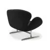 Curved 2 Seater Sofa - Fabric Upholstered - Svin image 7