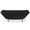 Curved 2 Seater Sofa - Fabric Upholstered - Svin image 7