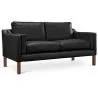 Polyurethane Leather Upholstered Sofa - 2 Seater - Chaggai image 7