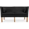 2 Seater Sofa - Polyurethane Leather Upholstered - Benjamin image 7
