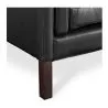 Leather Upholstered Sofa - 3 Seater - Menache image 7