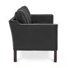 Leather Upholstered Sofa - 3 Seater - Menache image 7