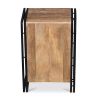 Nightstand - Industrial Design - Wood and Metal - Onawa image 7