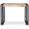 Buy Small Wooden coffee table - Vintage Industrial Design - Onawa Natural wood 58461 - in the UK