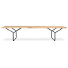 Nordic Style Wooden Bench (180cm) - Yean image 7