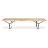 Nordic Style Wooden Bench (180cm) - Yean image 7