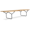 Nordic Style Wooden Bench (180cm) - Yean image 7