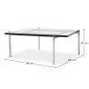 Square coffee table - Glass - 15mm - Billo image 7