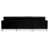 Chaise longue design - Upholstered in Polipiel - Nova image 7