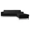 Design Chaise Lounge - Leather Upholstered - Right - Sama image 7