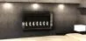 Modern stainless steel ethanol wall Fireplace - VPF-FD50-MIRROR image 7
