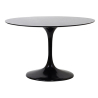 Buy Round Dining Table -  120 cm - Tulip Black 15418 - in the UK