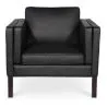Armchair with Armrest - Upholstered in Leather - Betzalel image 7