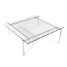 Buy Square coffee table - Glass - 15mm - Billo Steel 16320 in the United Kingdom