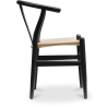 Buy Wooden Dining Chair - Scandinavian Style - Wish Black 99916432 at Privatefloor