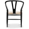 Buy Wooden Dining Chair - Scandinavian Style - Wish Black 99916432 home delivery