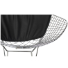 Buy Lounge Chair - Steel Design Chair - Berty Black 16443 - in the UK